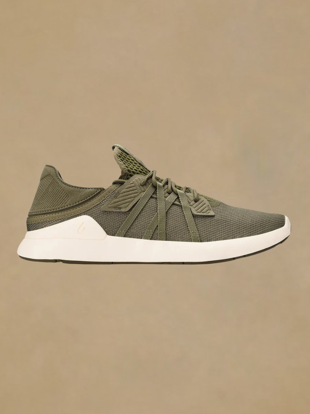 Olukai Holo Sneaker - Hunter Green/Off White