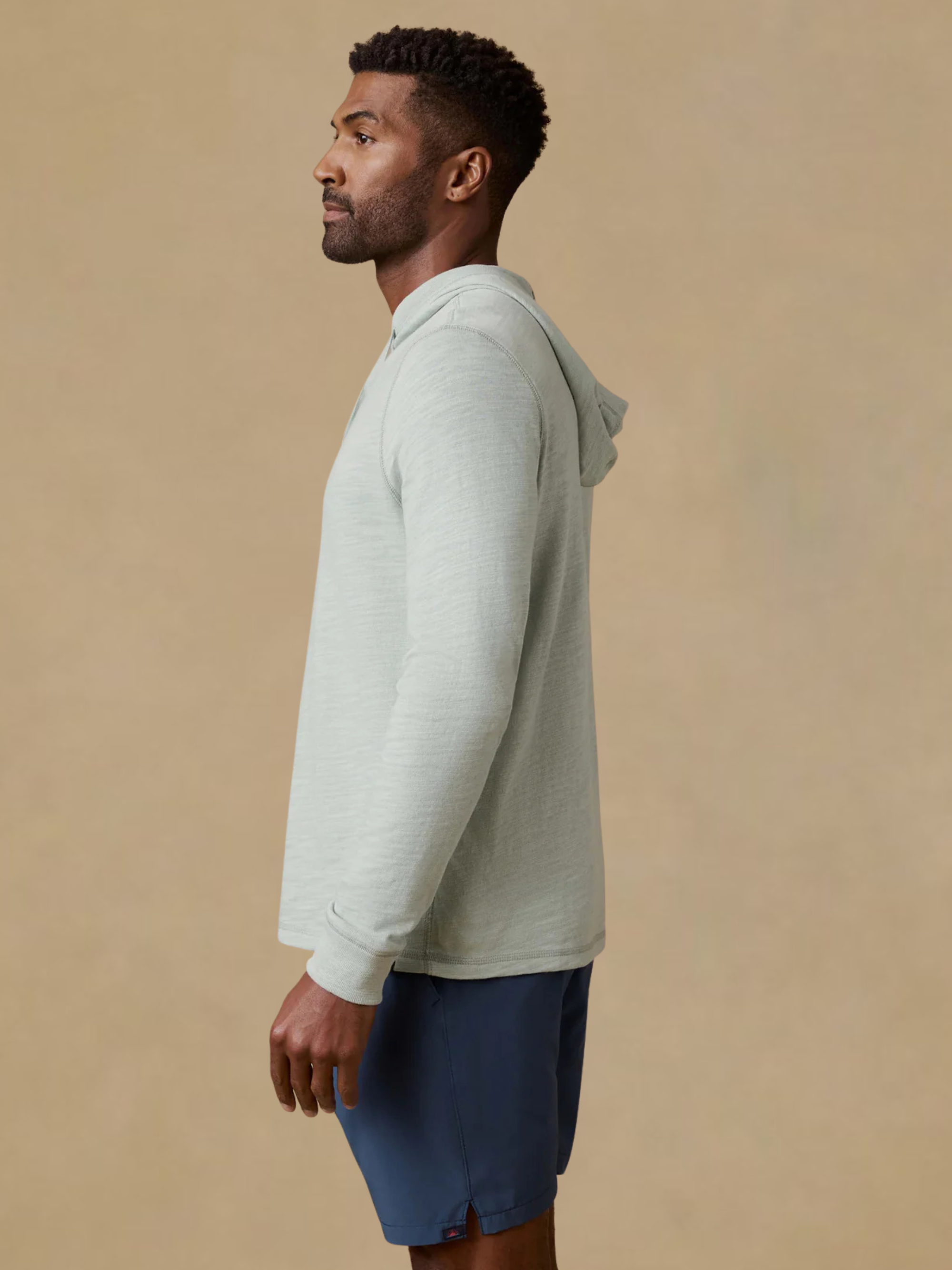 Faherty Sunwashed Organic Hoodie - Sea Break