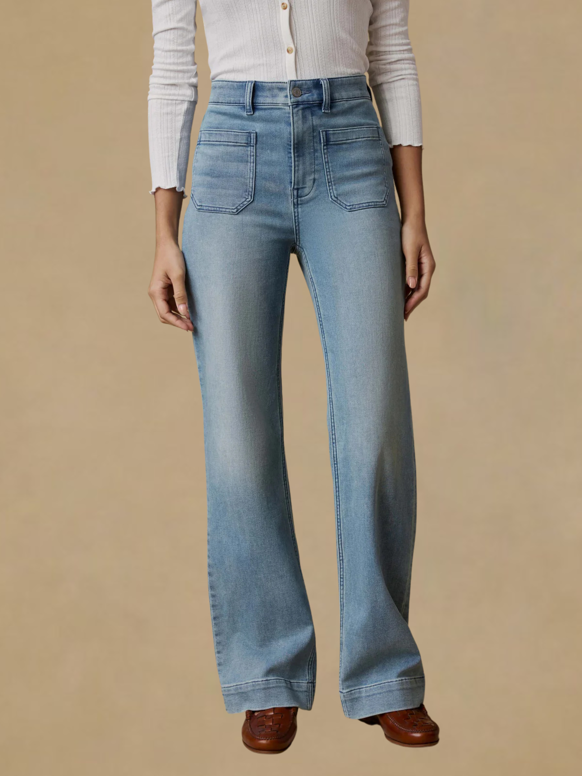 Faherty Stretch Terry Patch Pocket Pant - Eastern Shores
