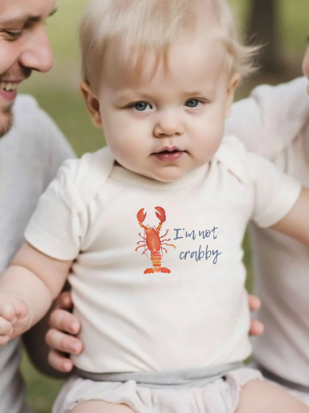 Finn + Emma I’m Not Crabby Bodysuit/T-Shirt