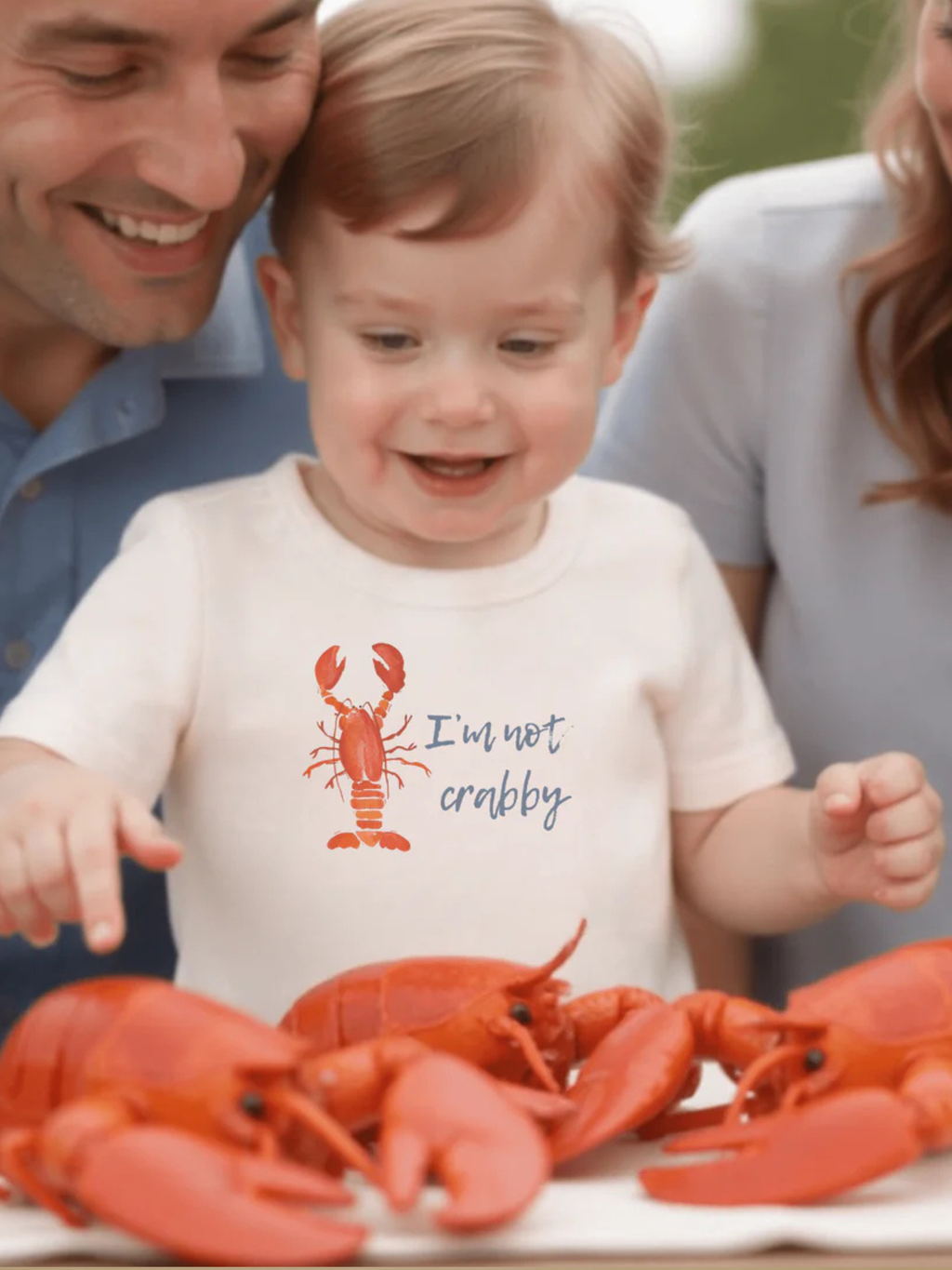 Finn + Emma I’m Not Crabby Bodysuit/T-Shirt