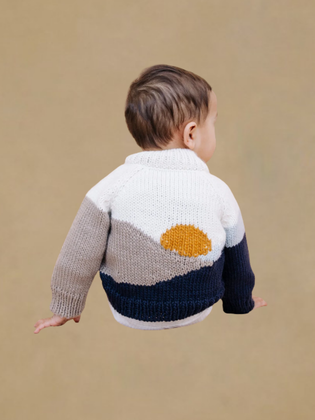 The Blueberry Hill Sunset Cardigan - Navy