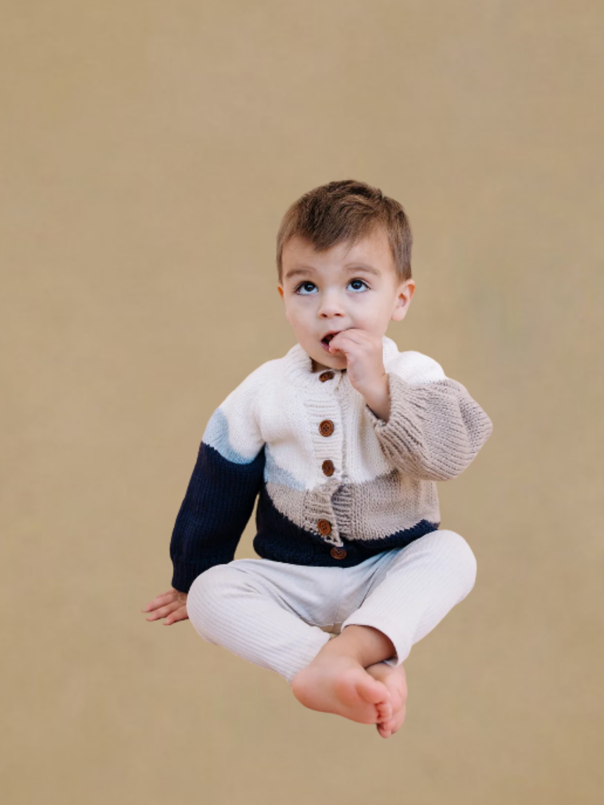 The Blueberry Hill Sunset Cardigan - Navy