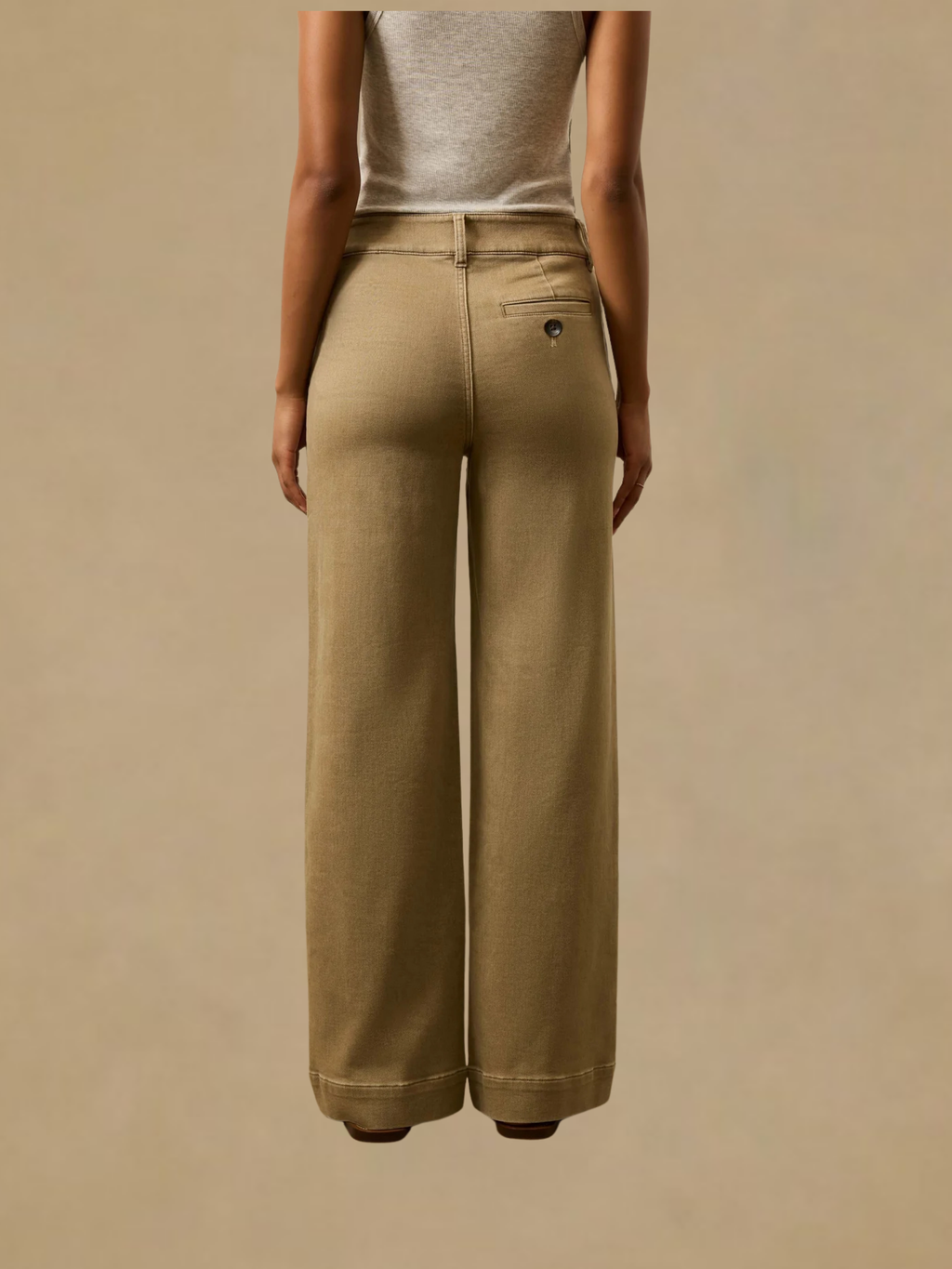 Faherty Stretch Terry Patch Pant - Desert Khaki