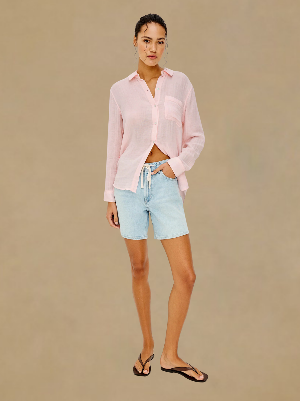 Rails Ellis Shirt - Petal