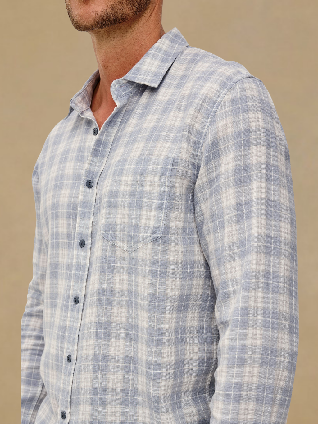Rails Wyatt Shirt- Cloud Cream