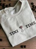 Tini Time Sweatshirt - White