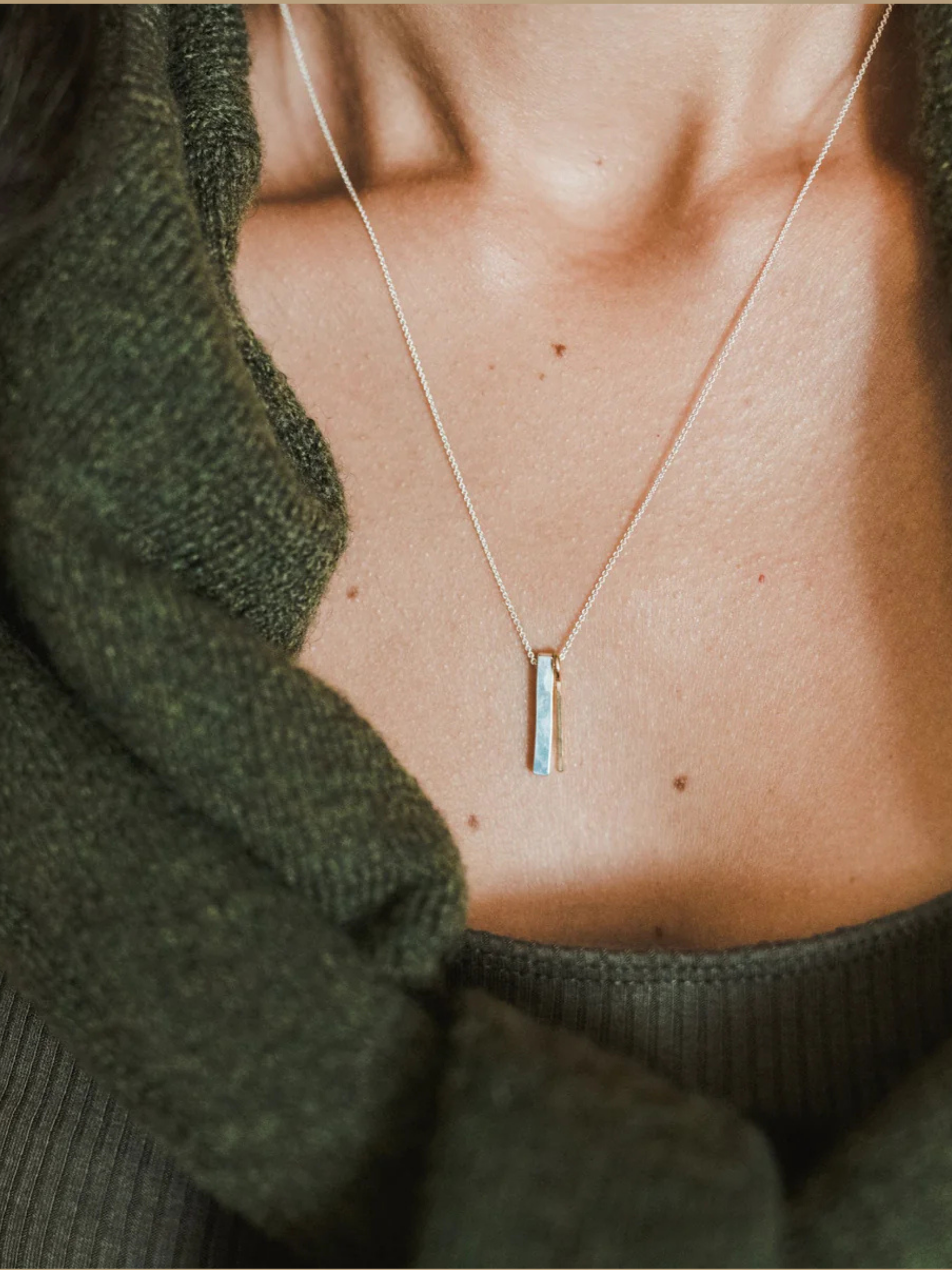 Becoming "Thick and Thin" Neclace