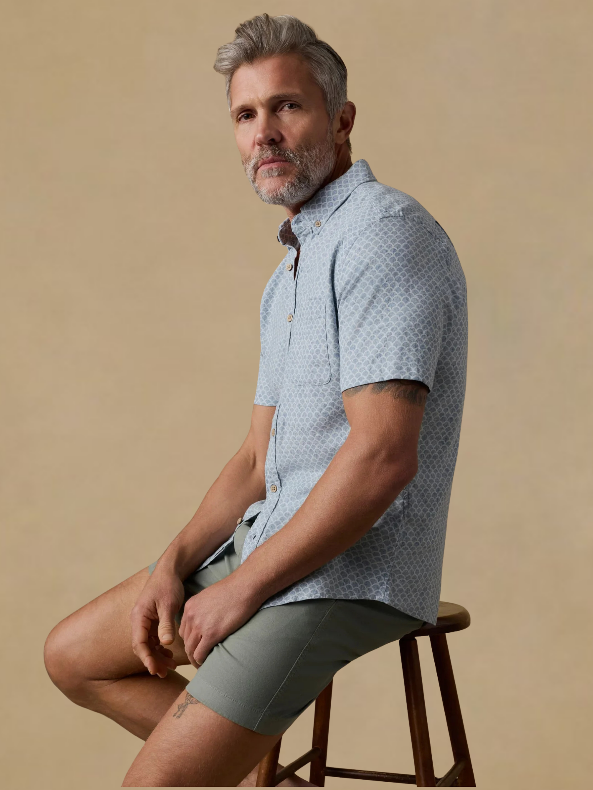 Faherty Breeze Shirt - Fishscale Redux