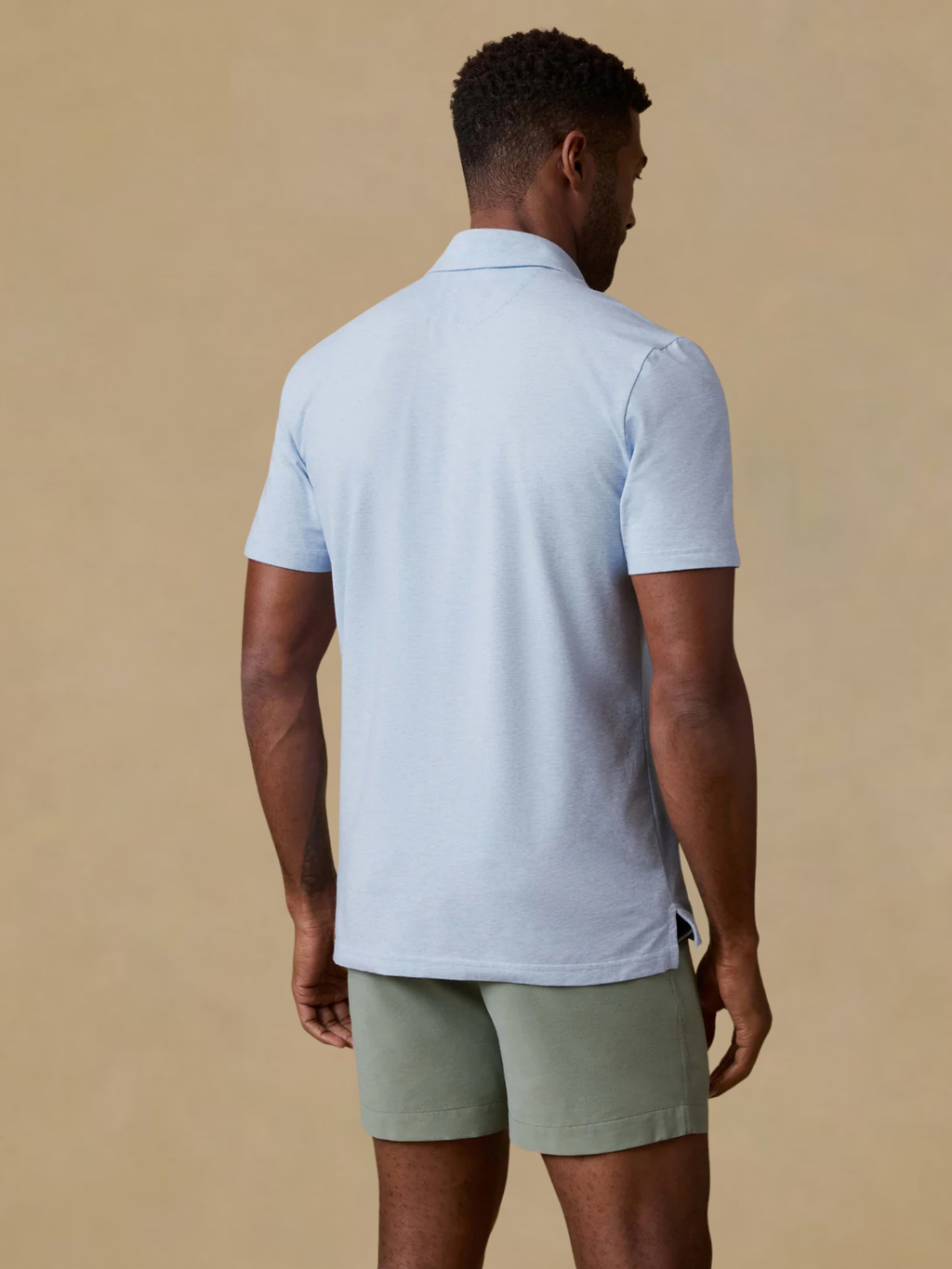 Faherty Movement Polo - Cardiff Blue