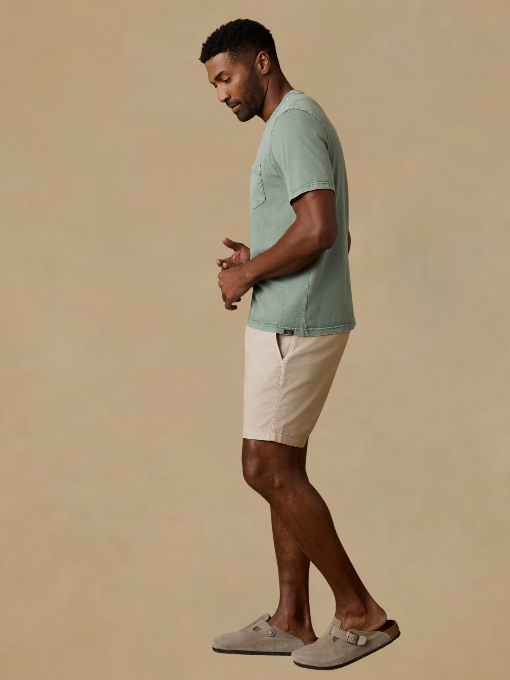 Faherty Reserve Chino Short - Stone