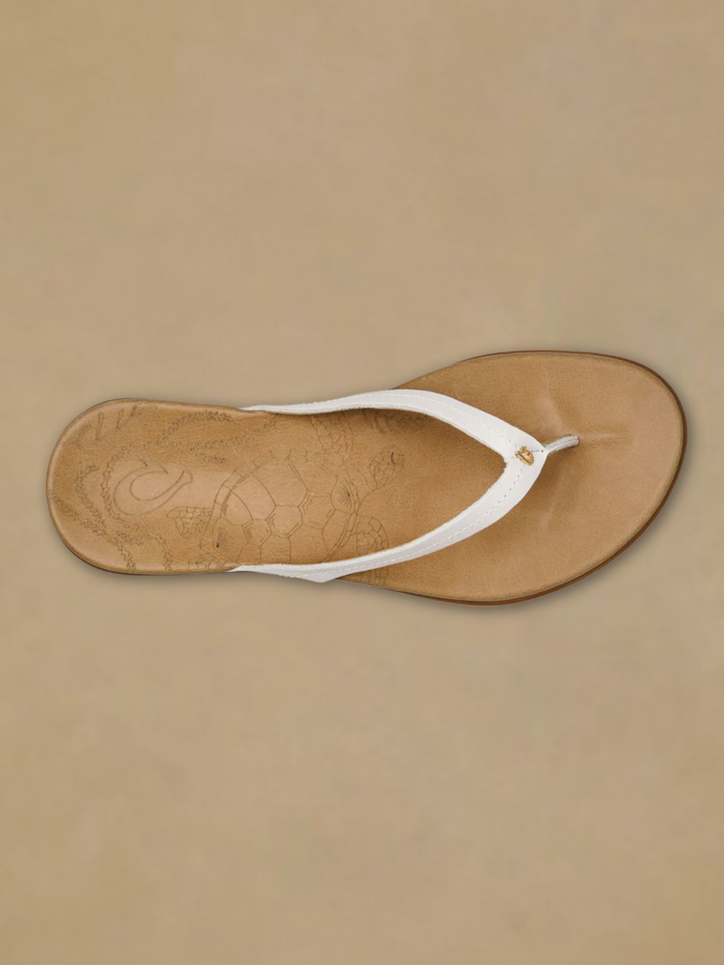 Olukai Honu - White/Sand