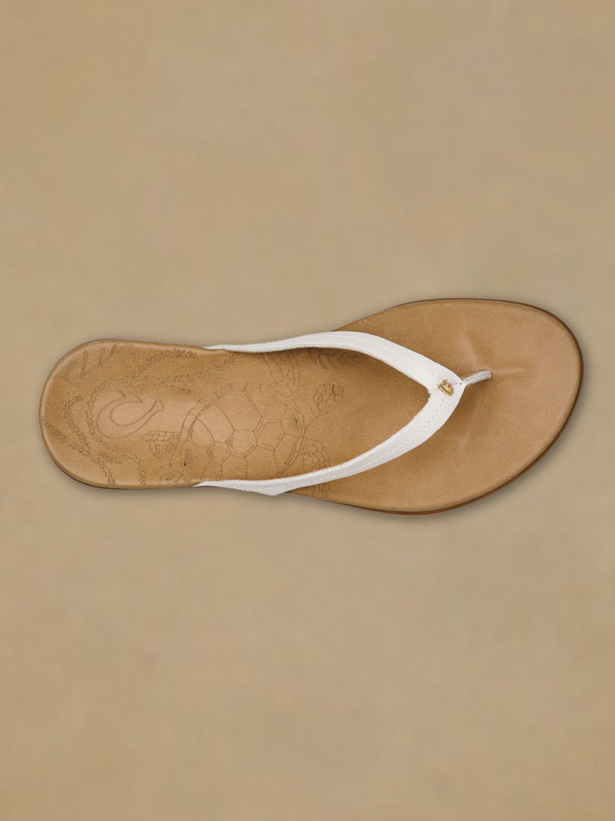 Olukai Honu - White/Sand