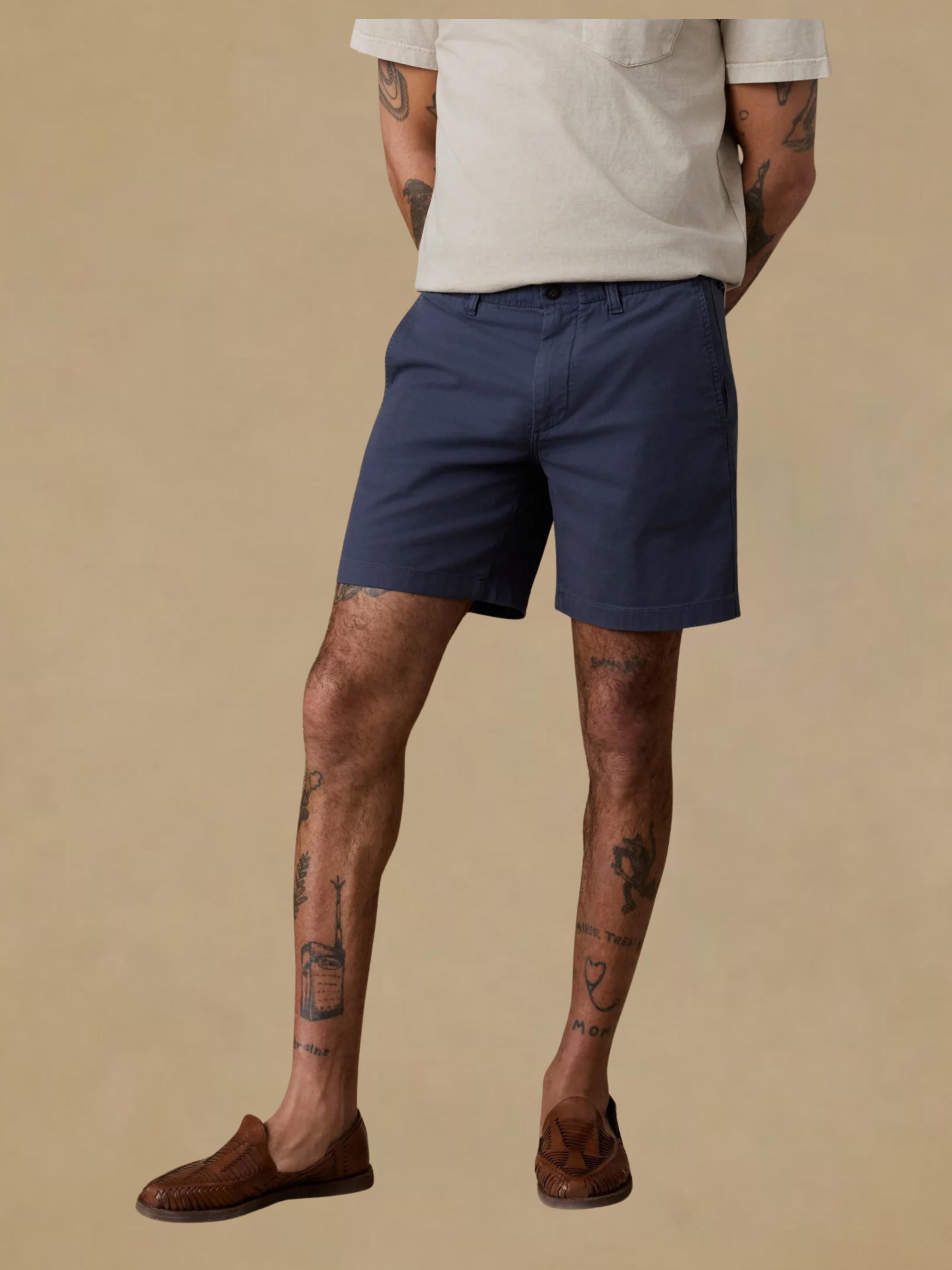 Faherty Reserve Chino Short - Blue Nights