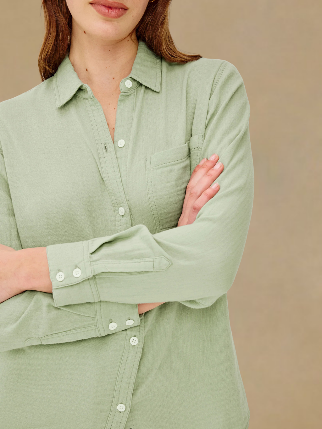 Rails Freeman Shirt - Vintage Sage