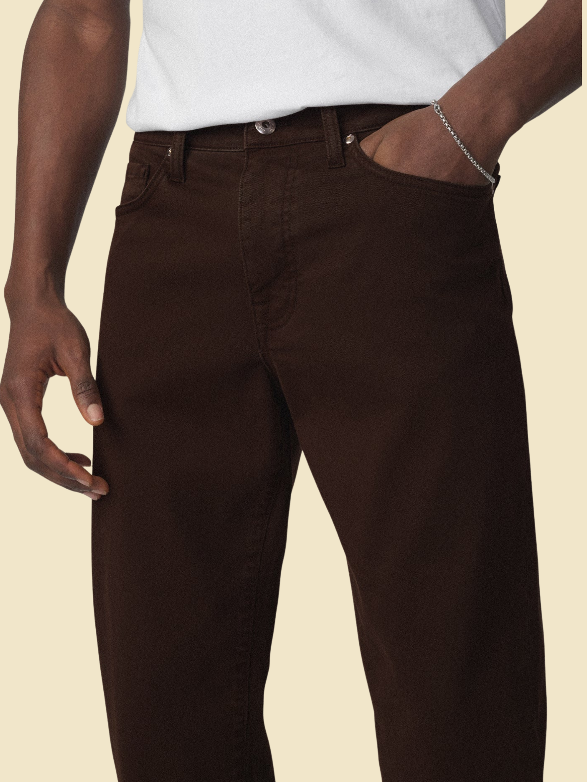 Joe’s Brixton Luxe Twill - Mulch
