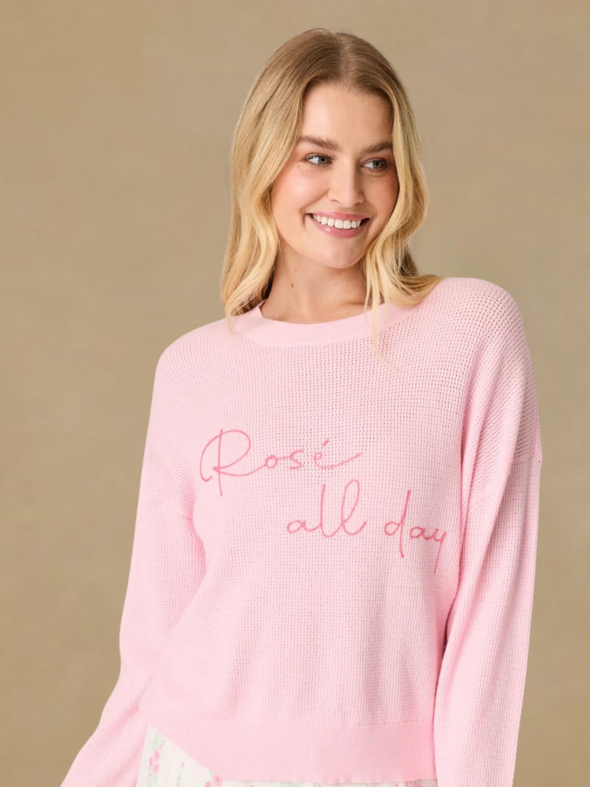 PJ Salvage Rose’ All Day Lightweight Sweater