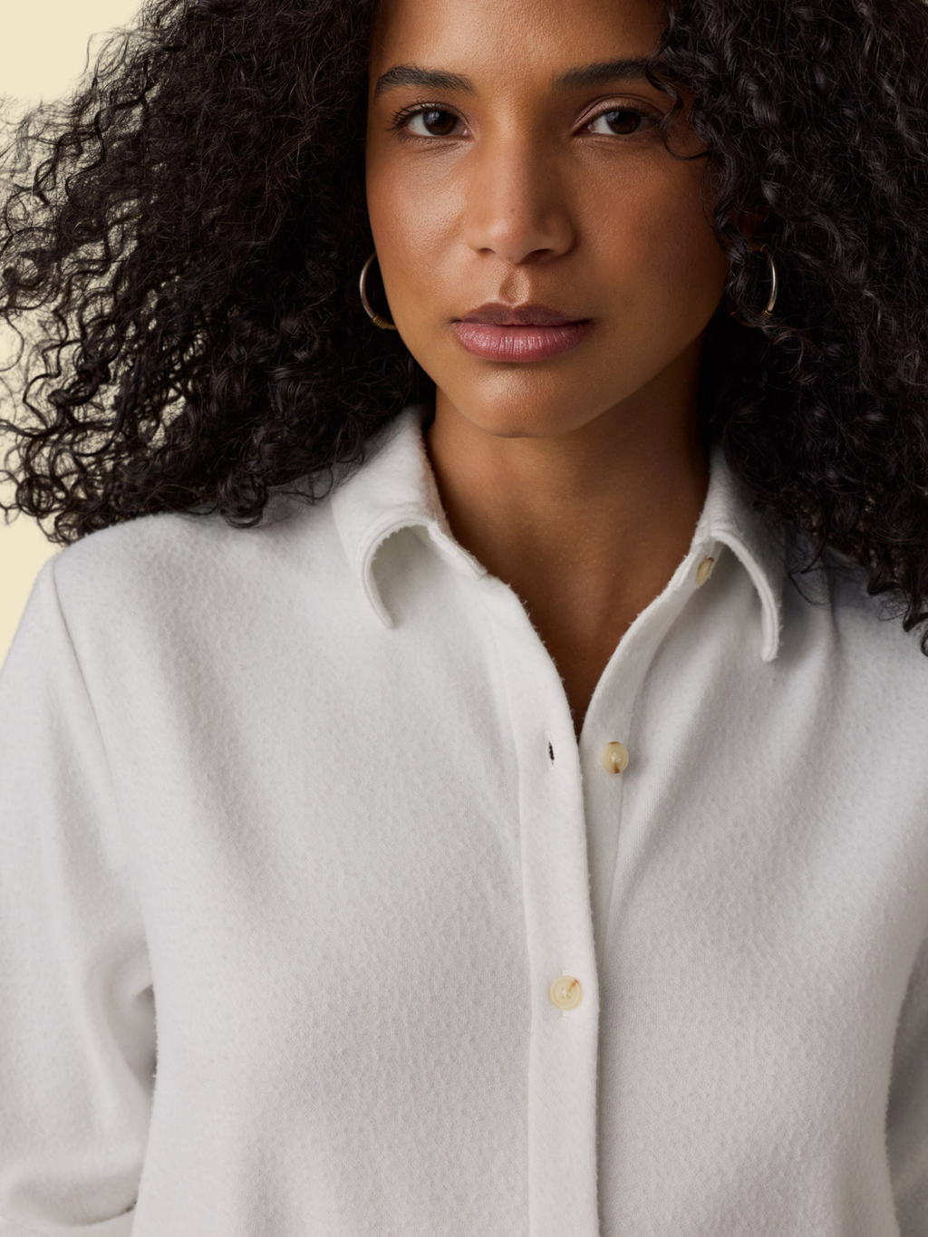 Faherty Legend Shirt - Pure White