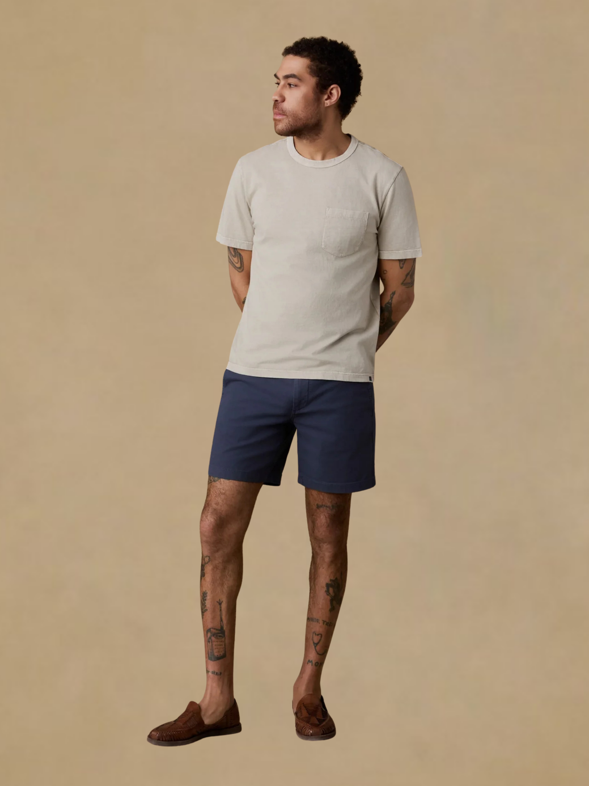 Faherty Reserve Chino Short - Blue Nights