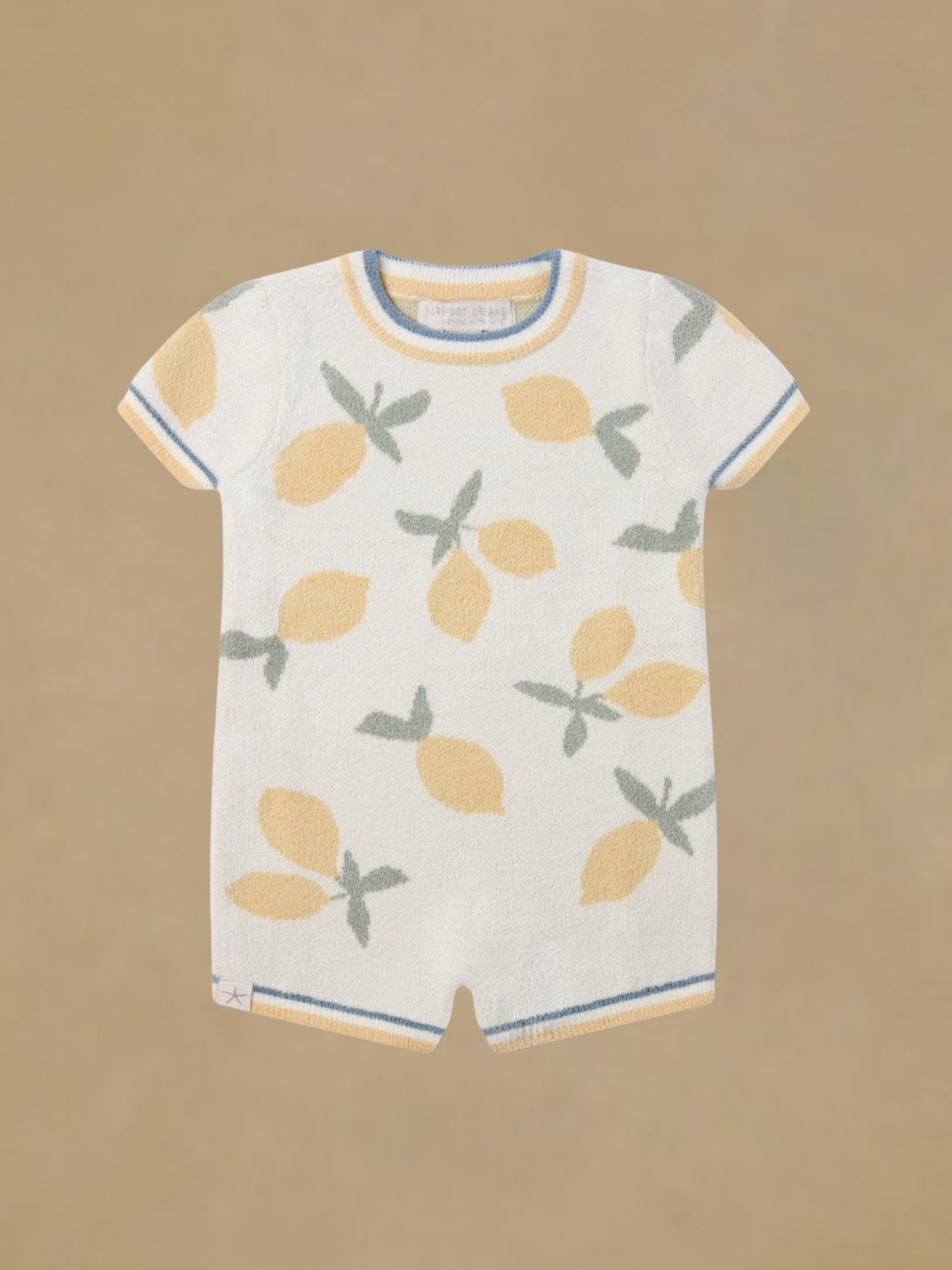 Barefoot Dreams CozyChic Ultra Lite Lemon Onesie