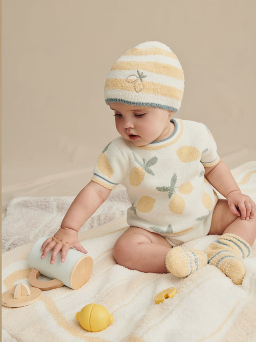 Barefoot Dreams CozyChic Ultra Lite Lemon Onesie