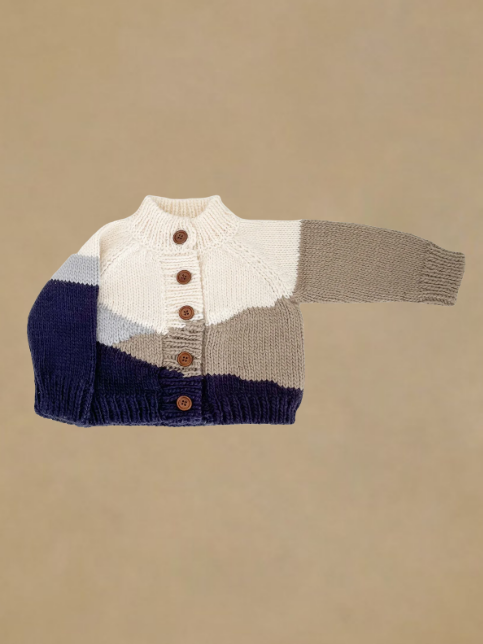 The Blueberry Hill Sunset Cardigan - Navy