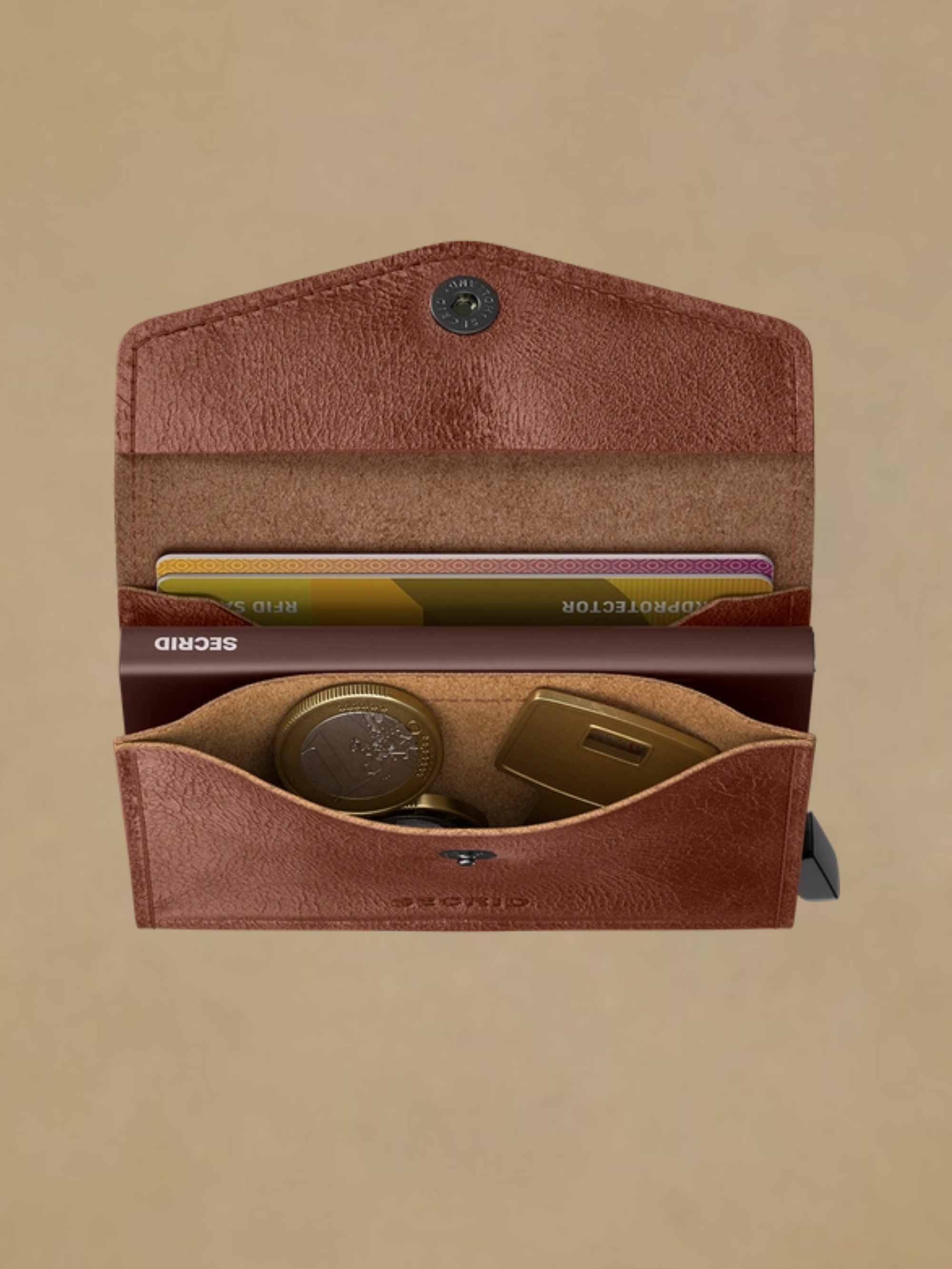 Secrid Envelope Wallet -Vintage Cognac