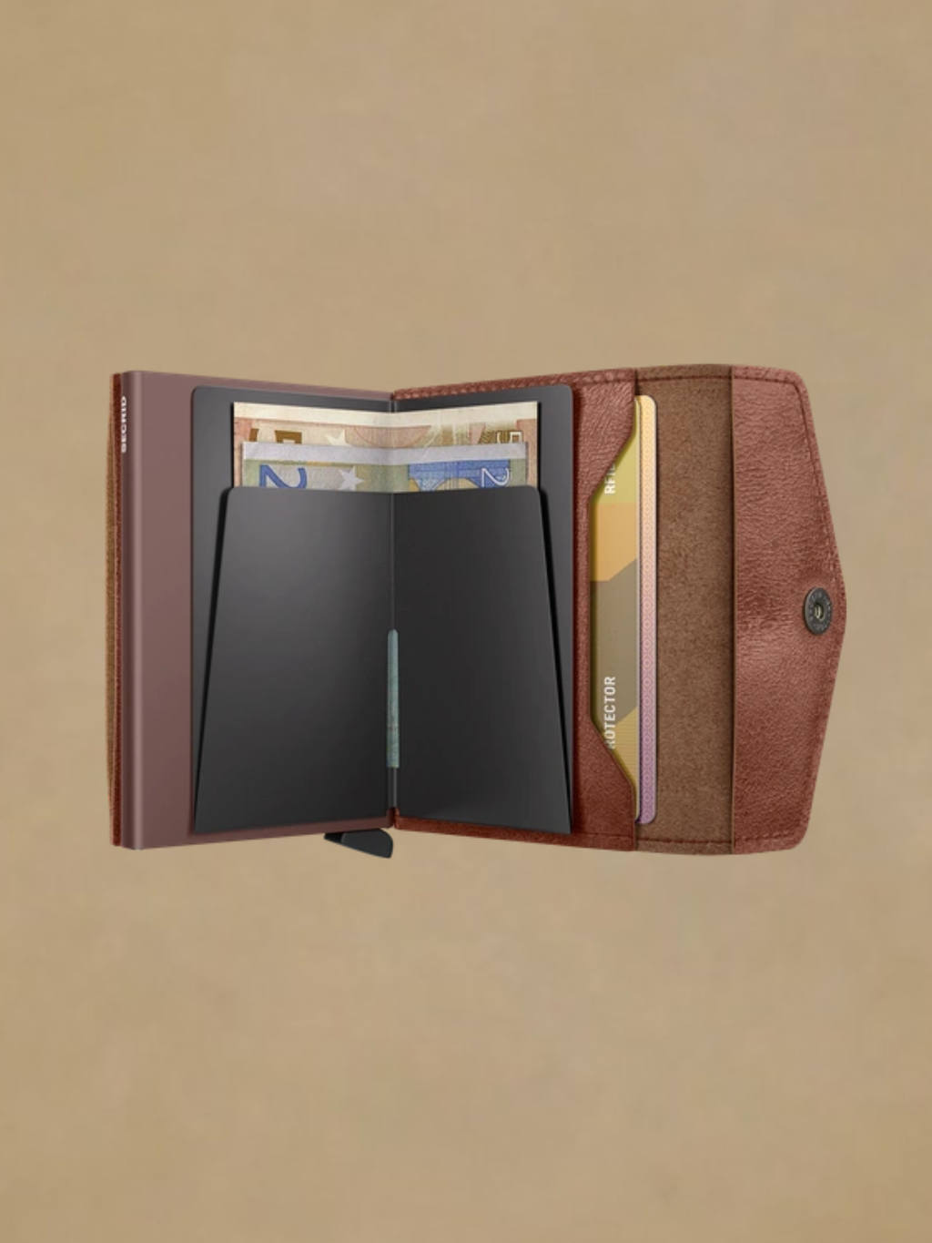 Secrid Envelope Wallet -Vintage Cognac