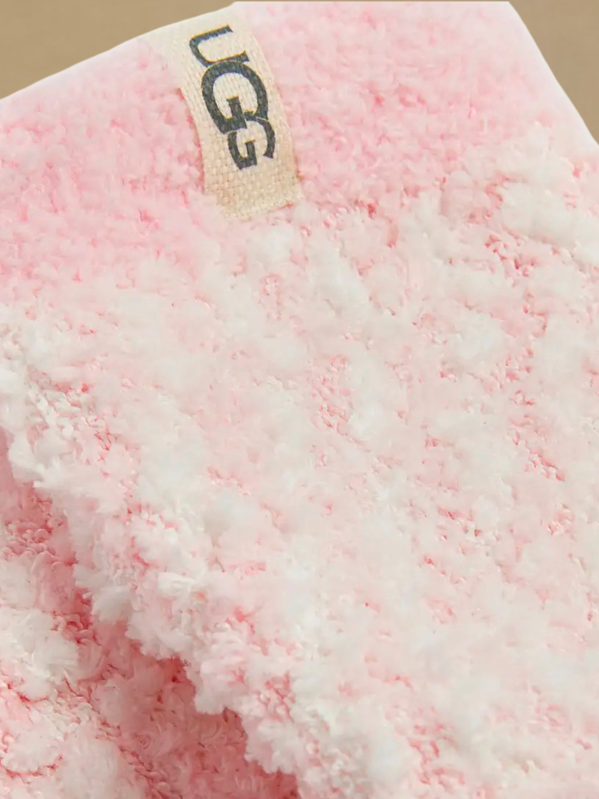 UGG Cozy Chenille Socks - Seashell Pink