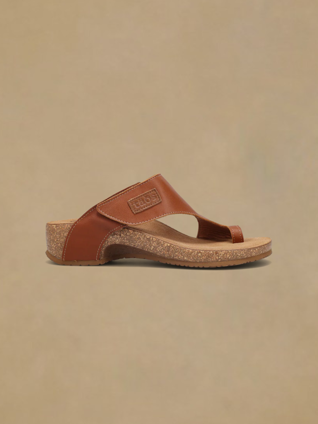 Taos Loop Leather Sandal - Brandy