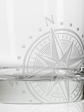Compass Star 10oz Rocks Glass