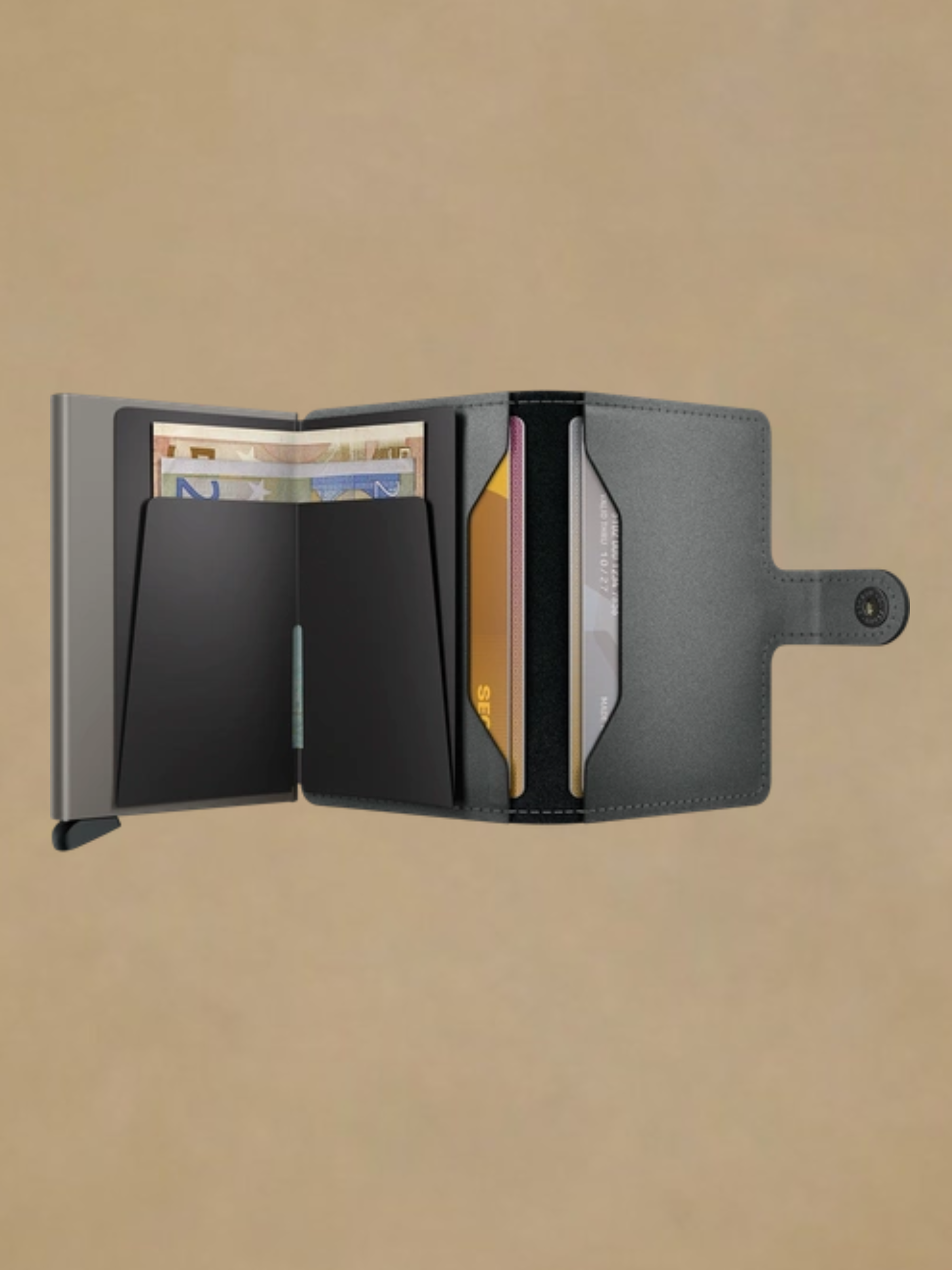 Secrid MiniWallet - Matte Steel