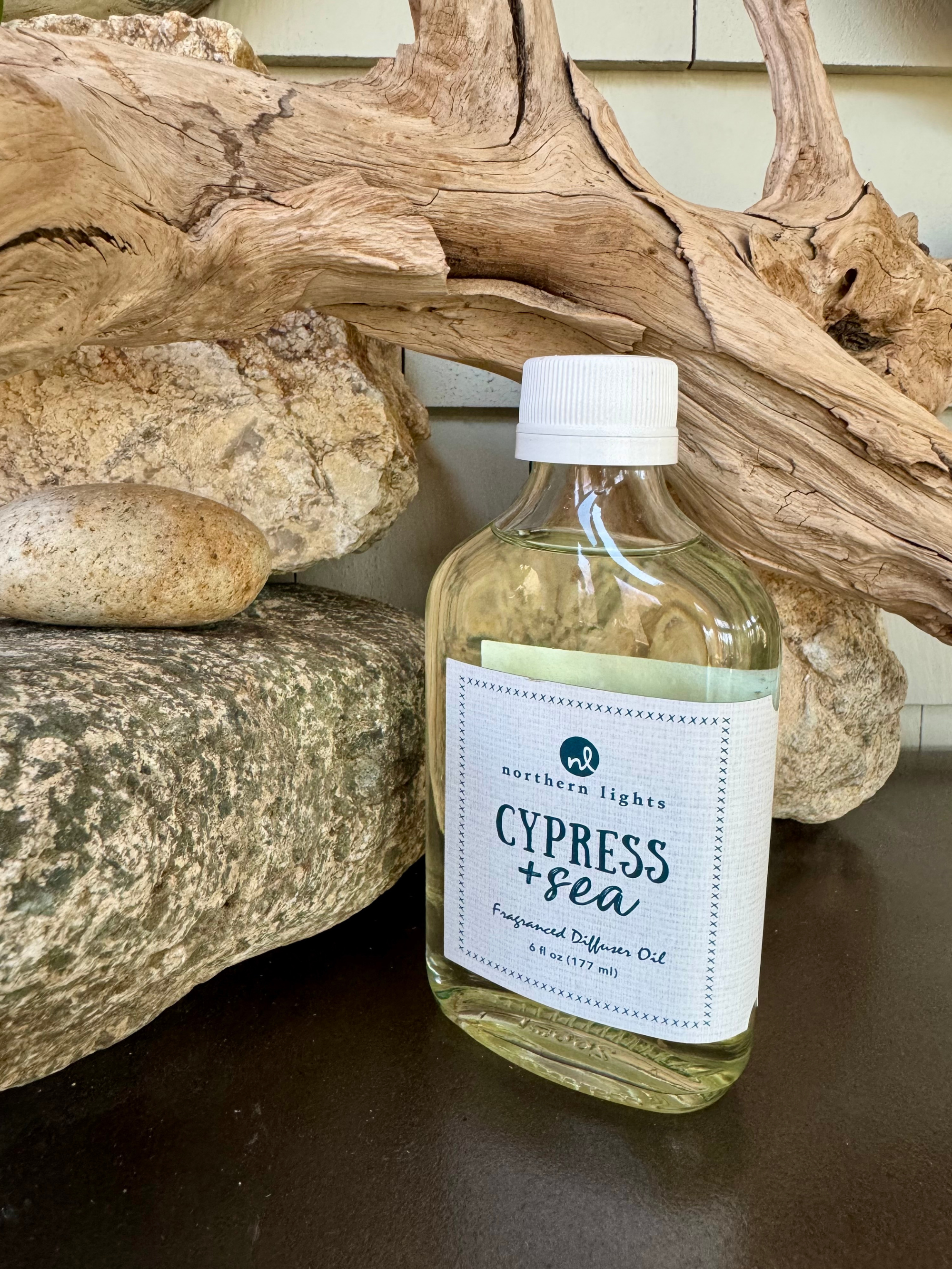 Northern Lights 6oz Diffuser Refill - Cypress & Sea