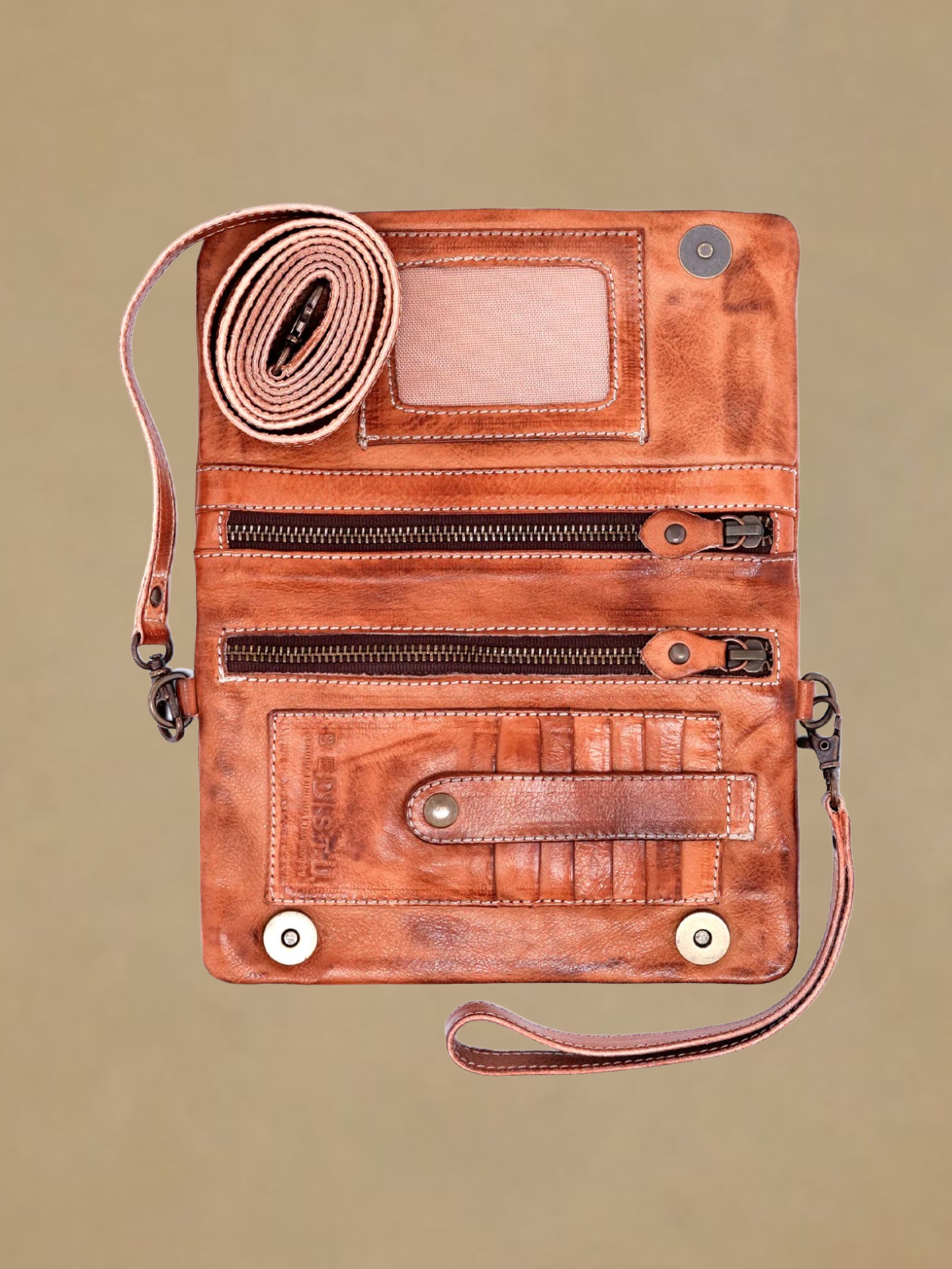 Bed Stu Cadence Crossbody - Tan