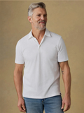 Faherty Sunwashed T-Shirt Polo - White