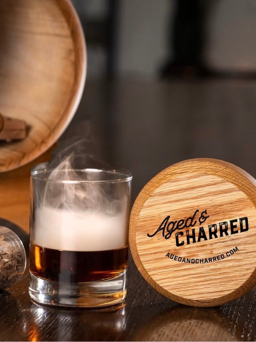 Aged & Charred Cocktail Smoker Kit