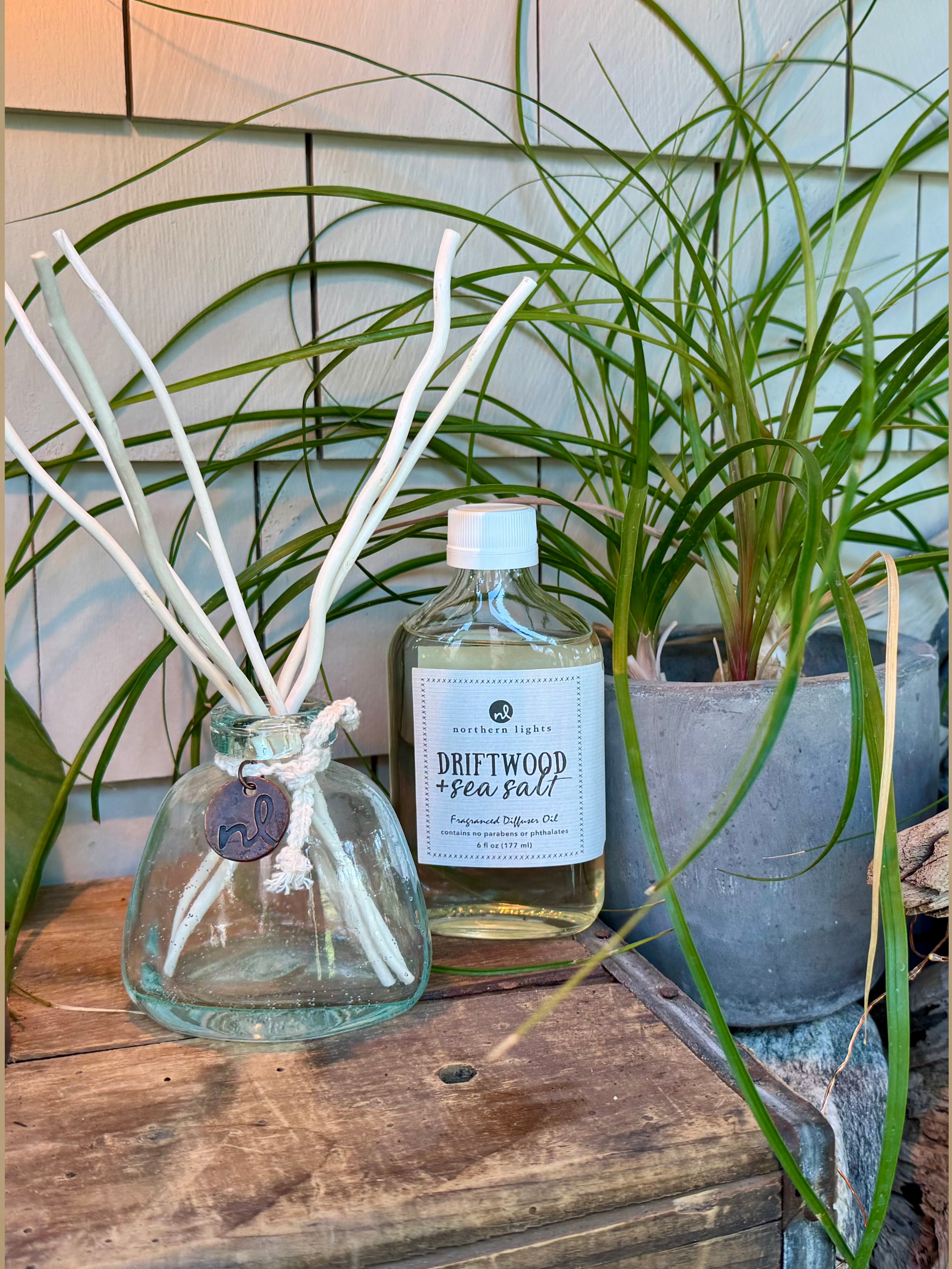 Northern Lights Windward Diffuser - Driftwood & Sea Salt