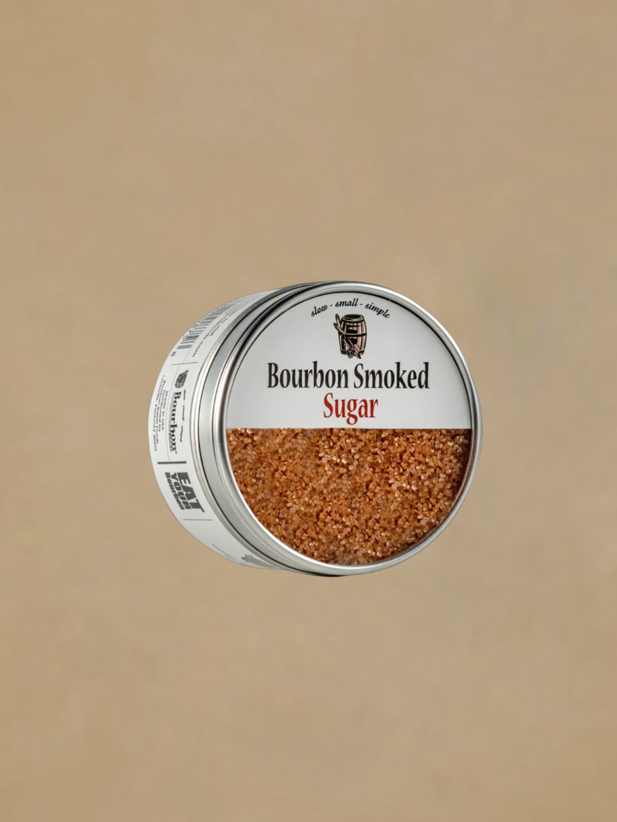 Bourbon Smoked Sugar 4oz