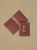 Will Money Clip Front Pocket - Cognac