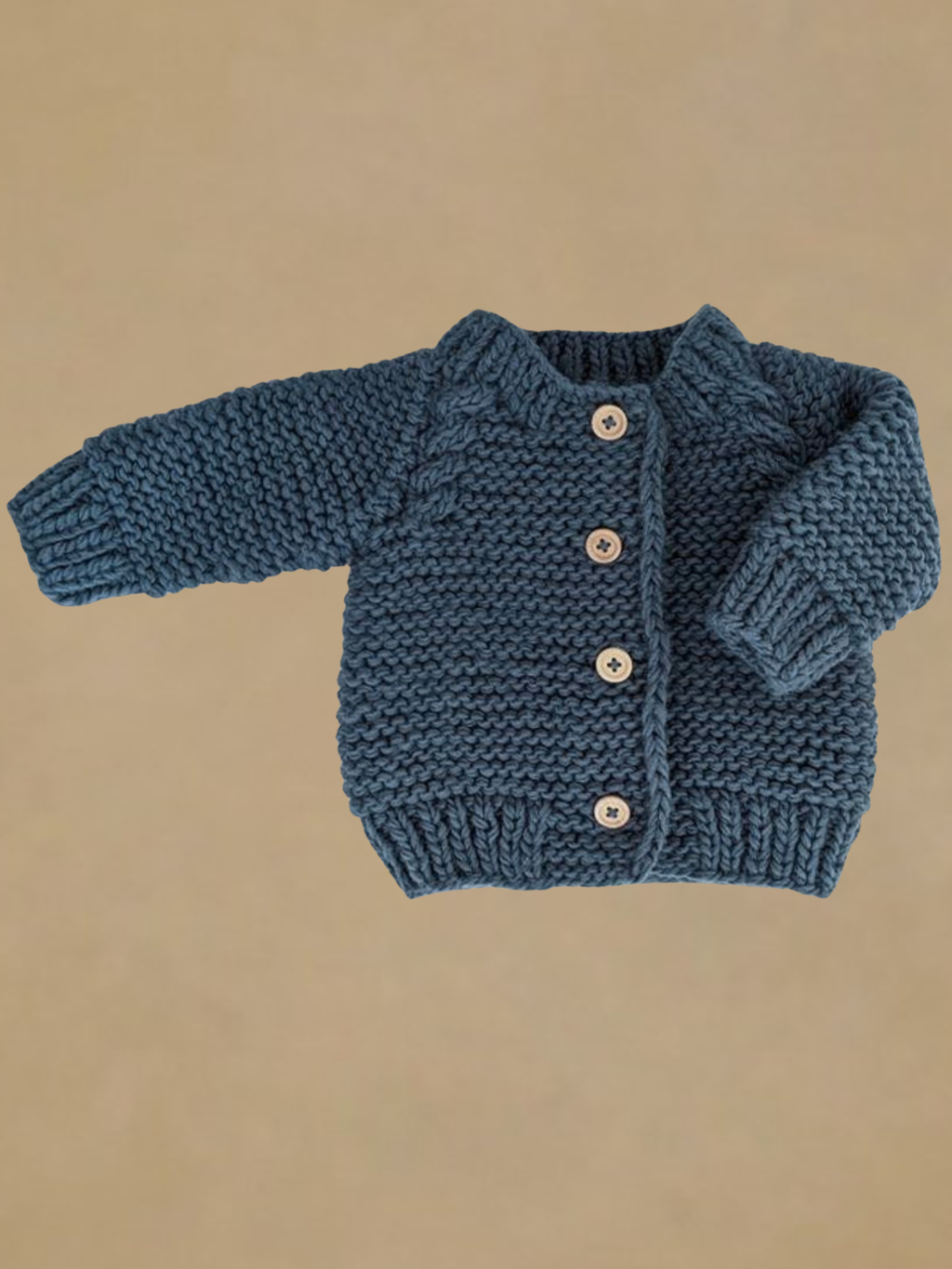 Huggalugs Slate Stitch Cardigan Sweater