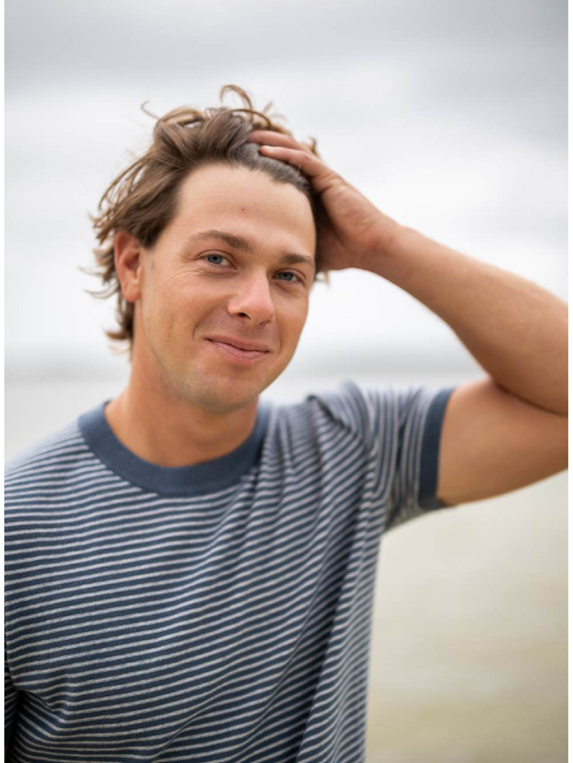 Long Wharf SeaWell Beach Stripe Tee