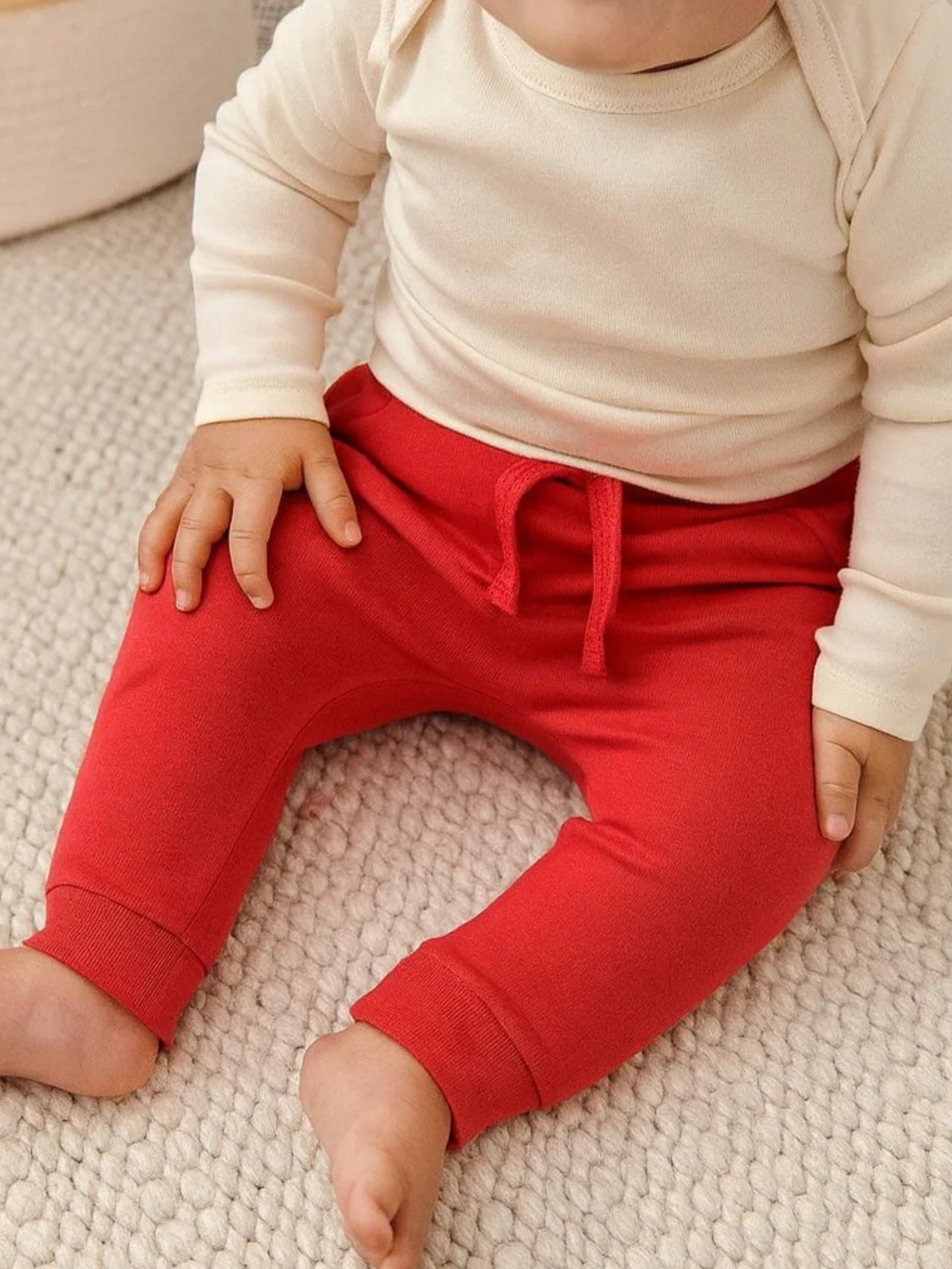 Finn + Emma Organic Lounge Pant - Scarlet