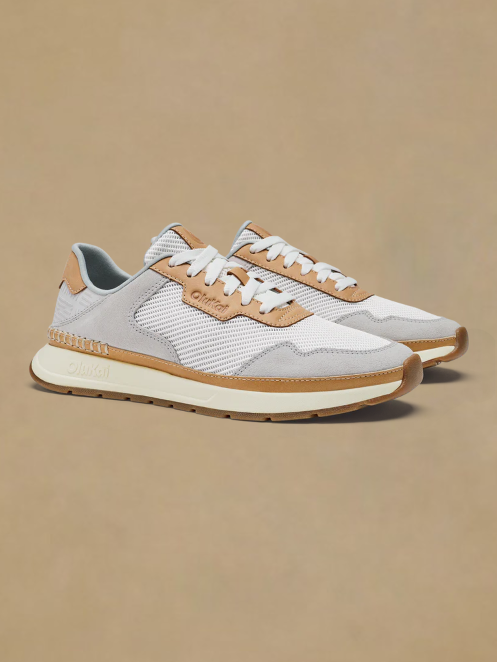 Olukai Koke Bright White/Sterling
