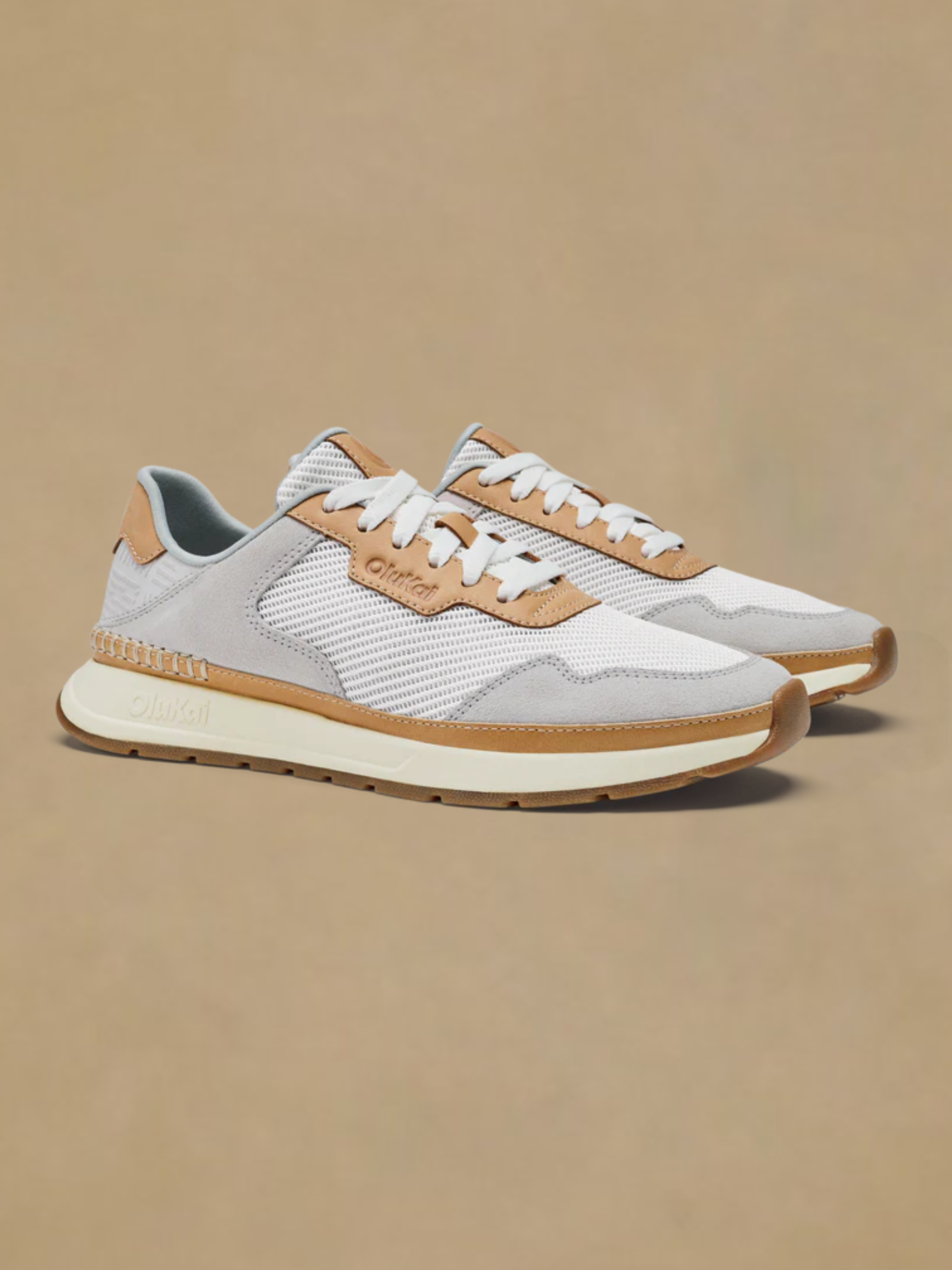 Olukai Koke Bright White/Sterling