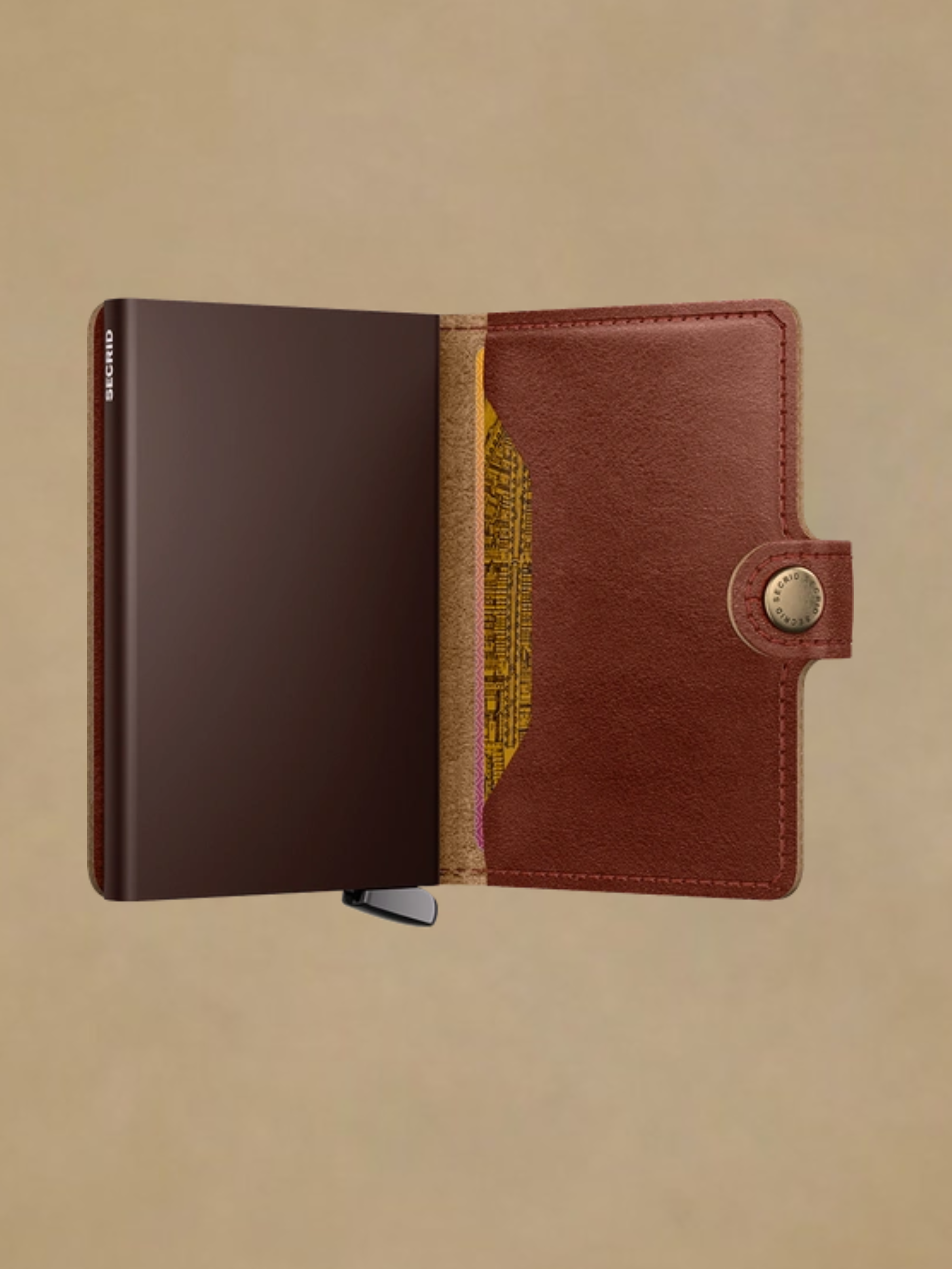 Secrid Premium MiniWallet- Saddle