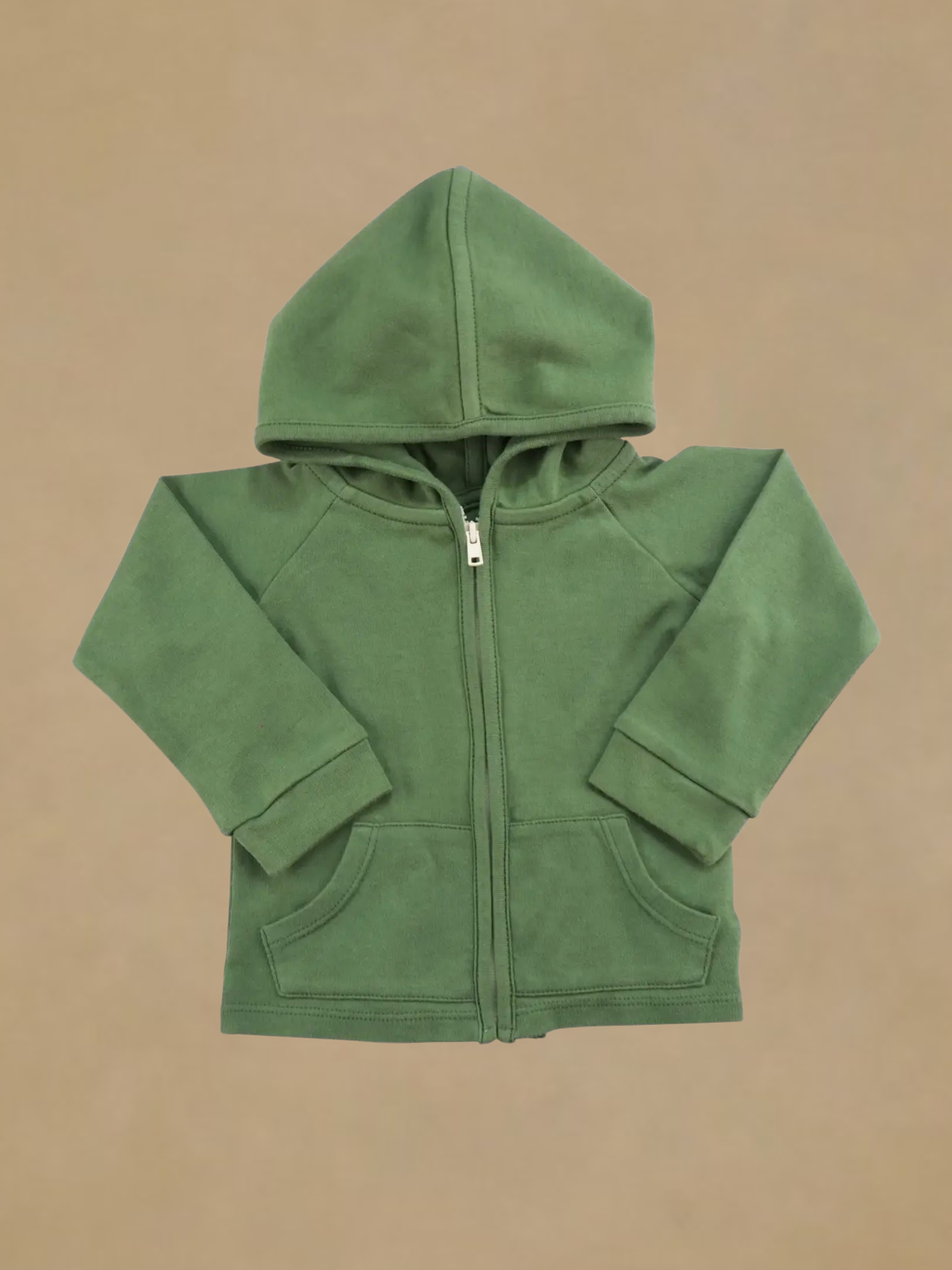 Finn + Emma Organic Hoodie-Basil