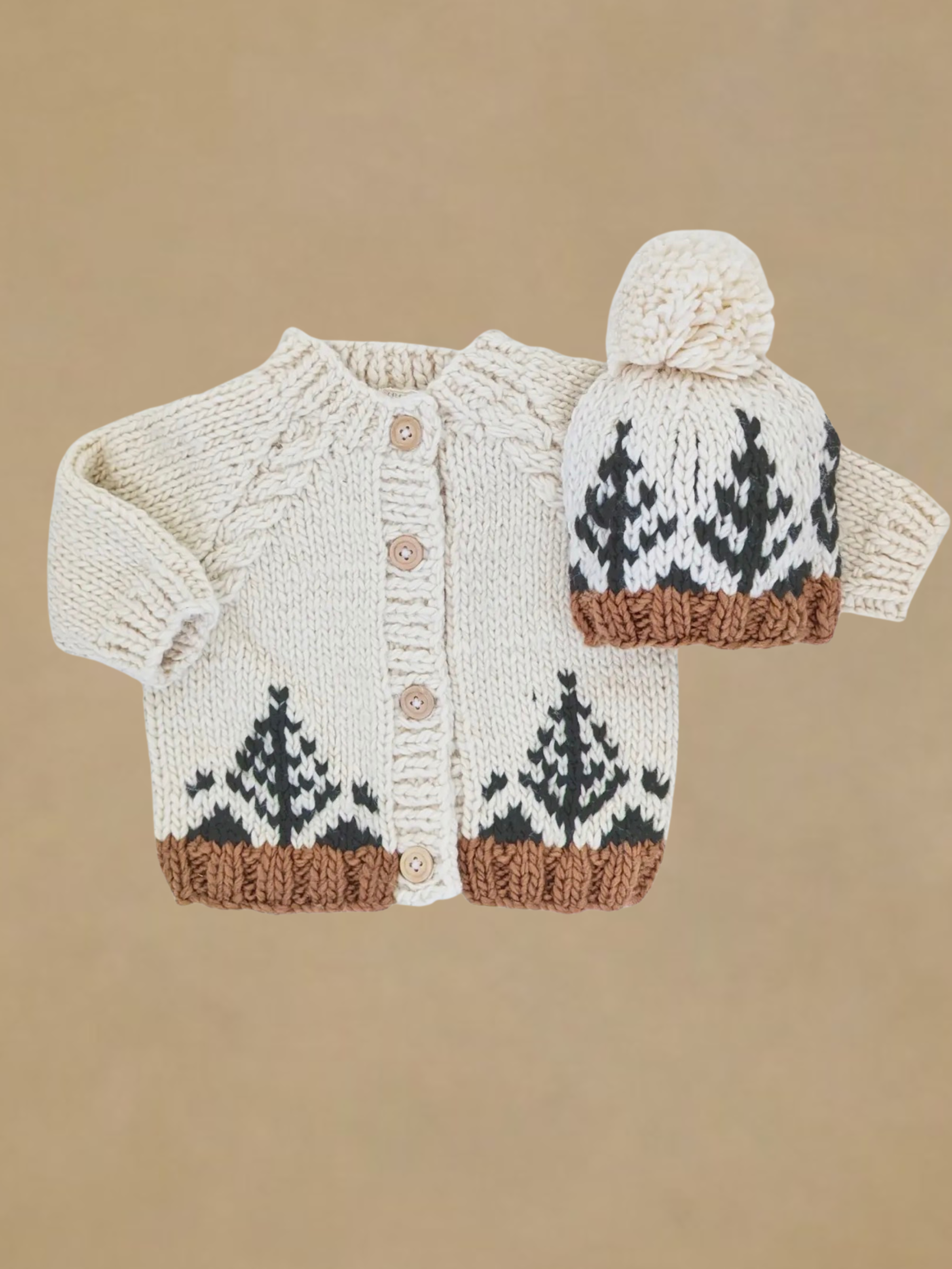 Huggalugs Forest Cardigan Sweater
