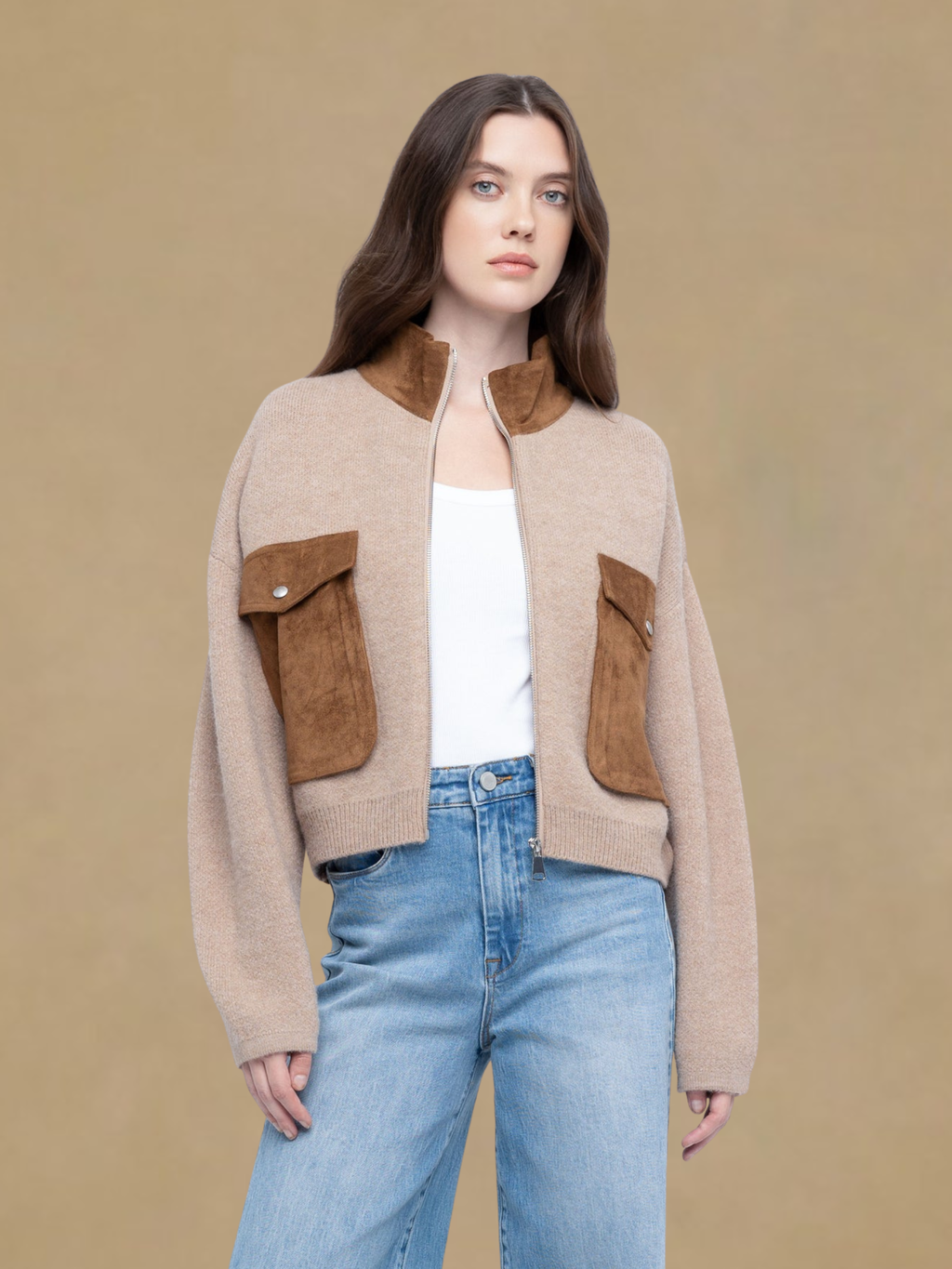 Blank NYC Latte Later Jacket - Latte