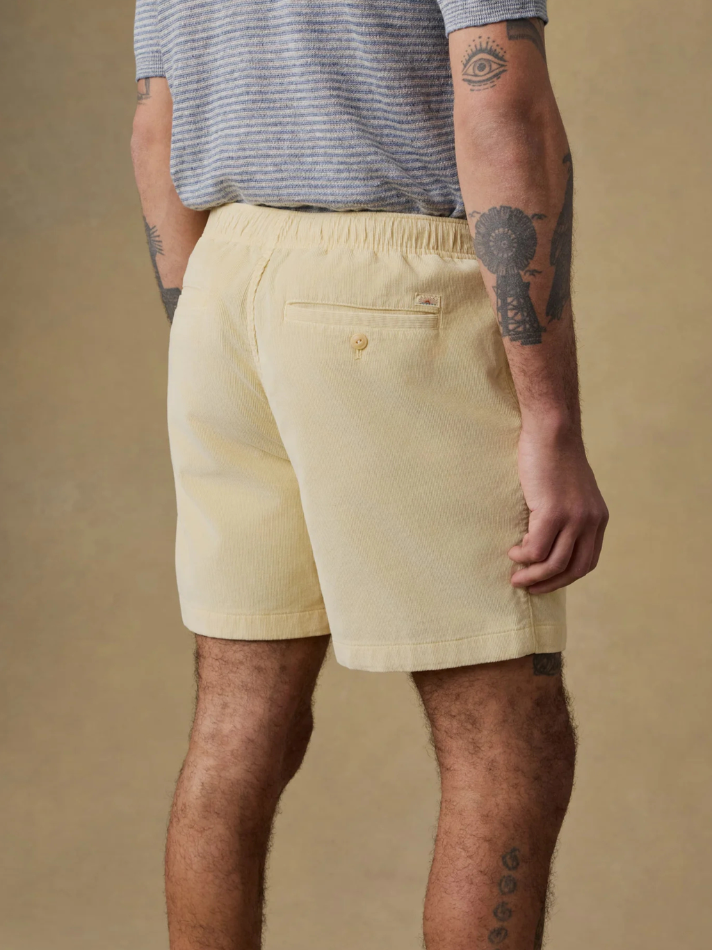 Faherty Essential Corduroy Short- Faded Sun