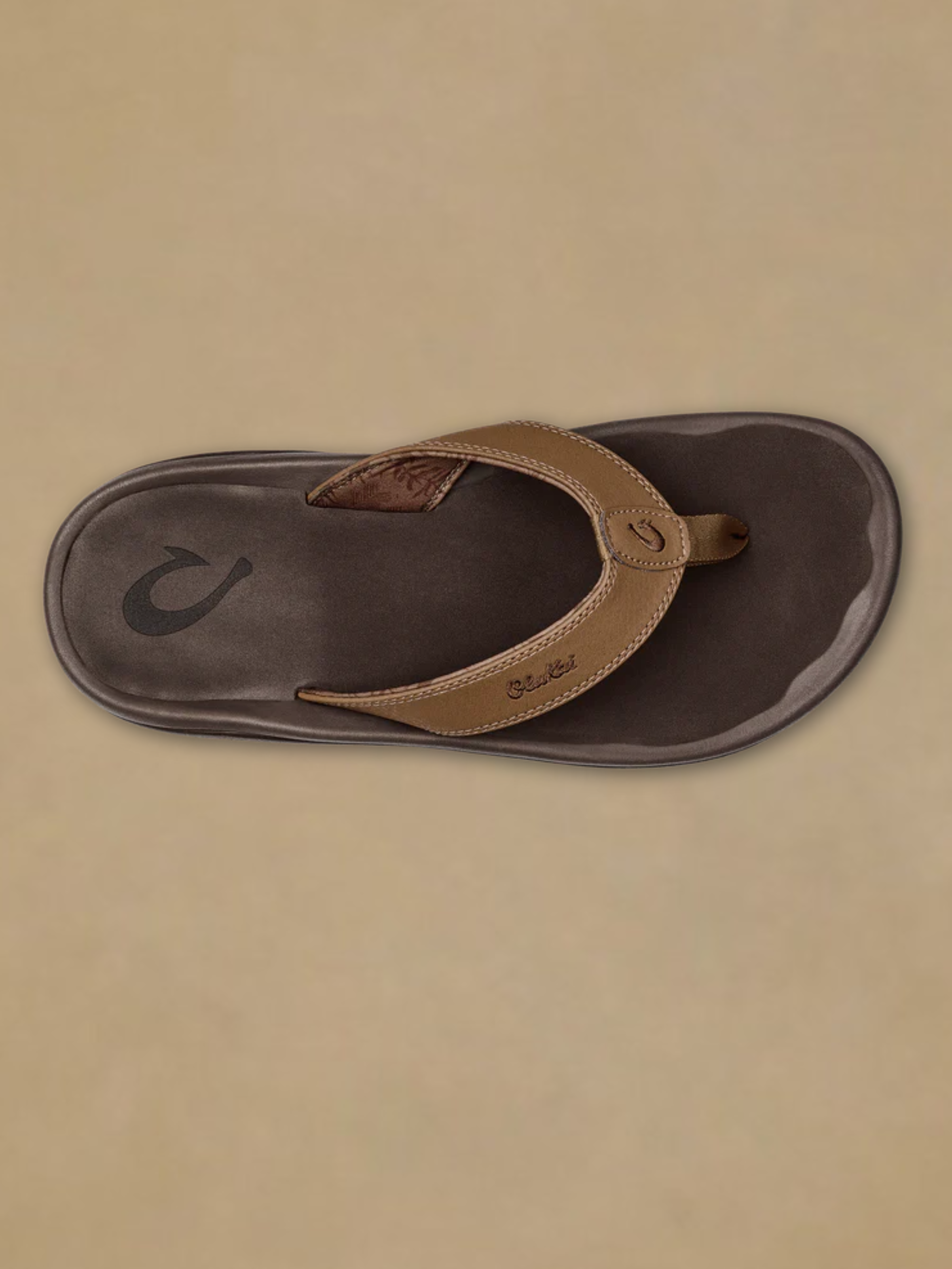 Olukai Ohana - Tan/Dark Java